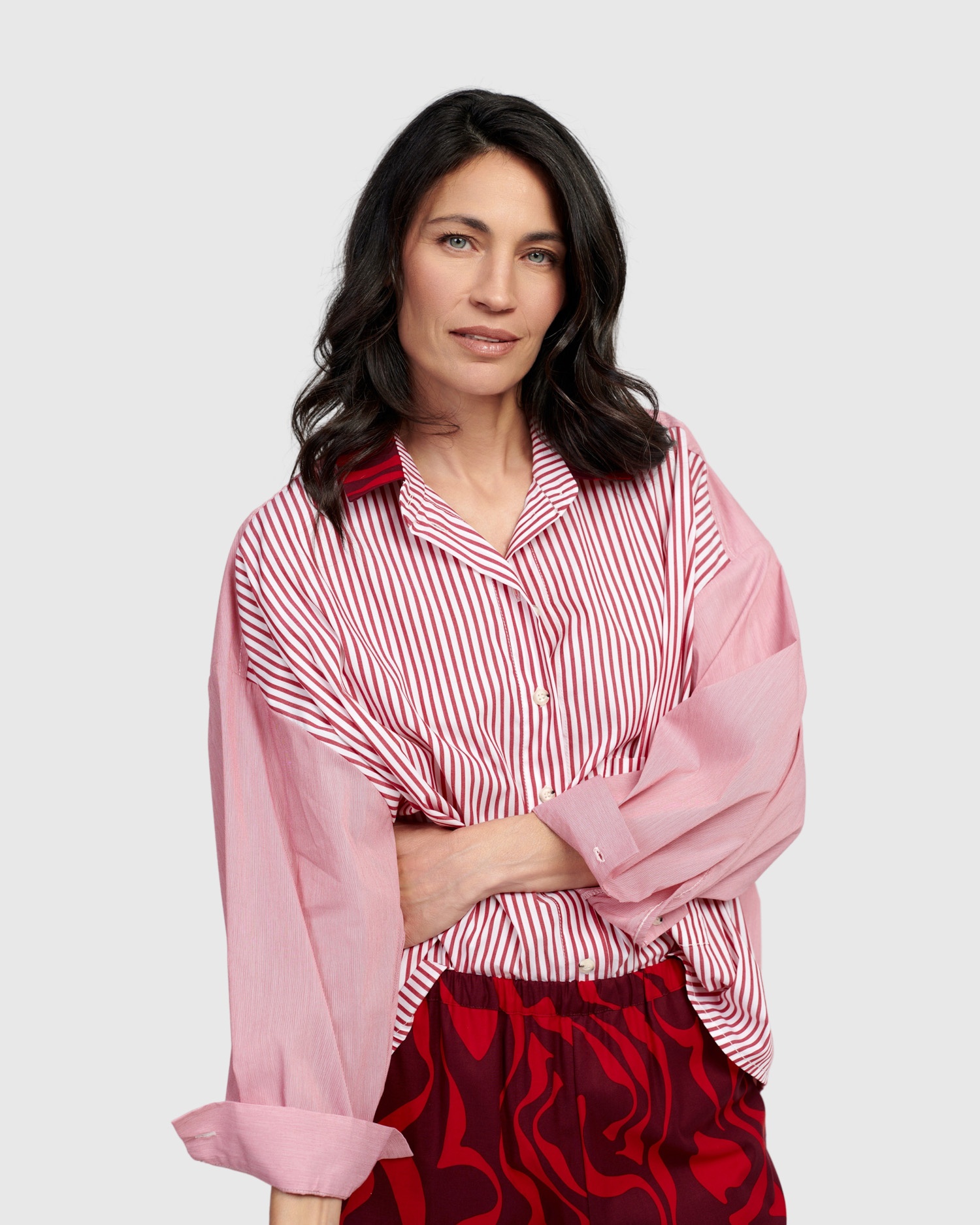 Alembika Bluse, Baumwoll, Gr. 44-50