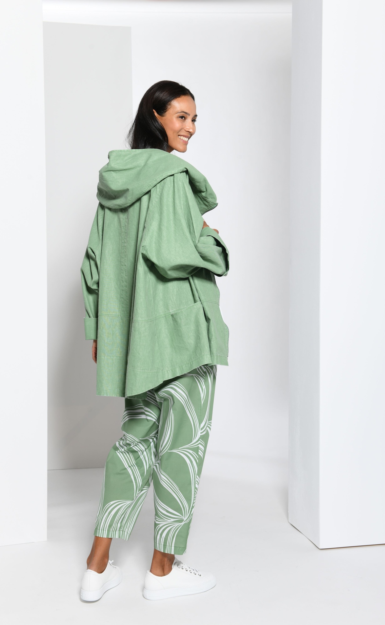 Vetono Jacke, schilf, BW beschichtet