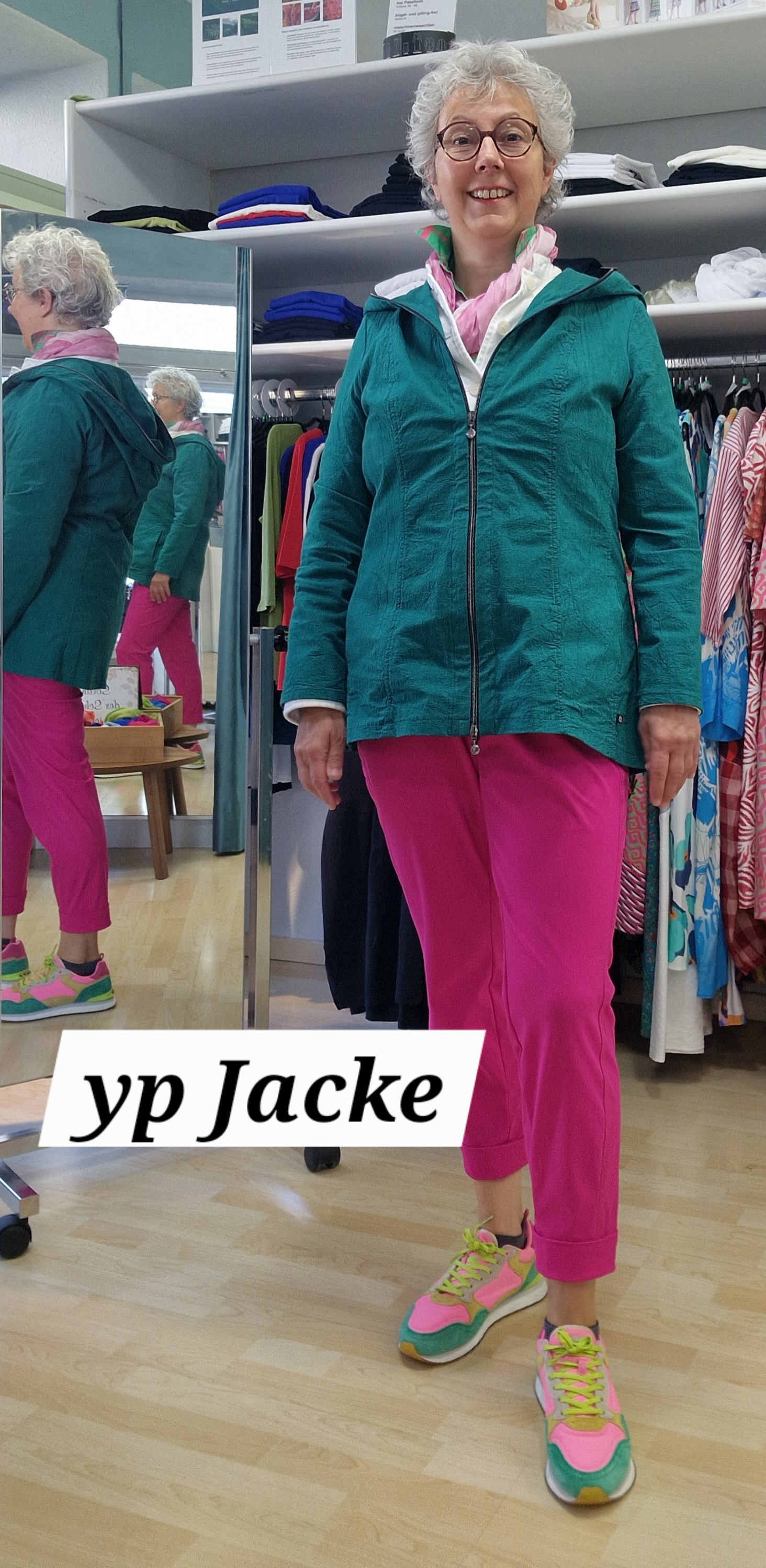 yp Jacke smaragd