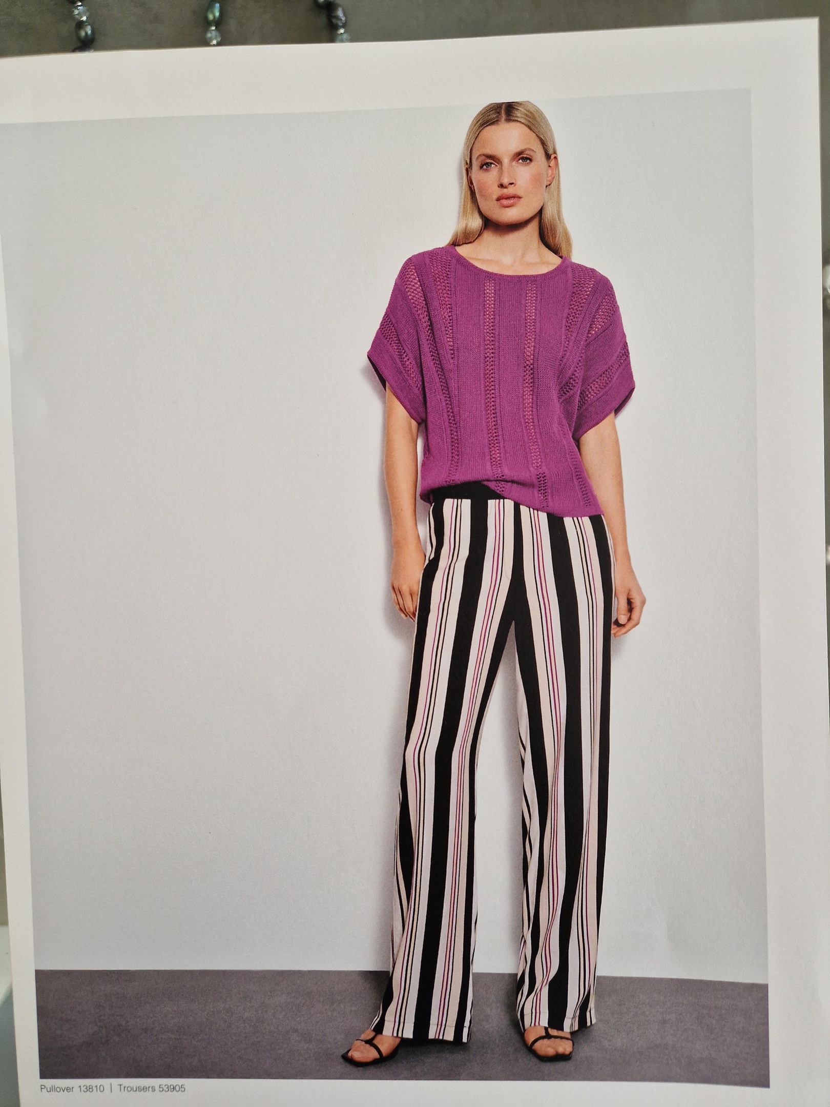 Faber Woman, Culotte Hose Streifen